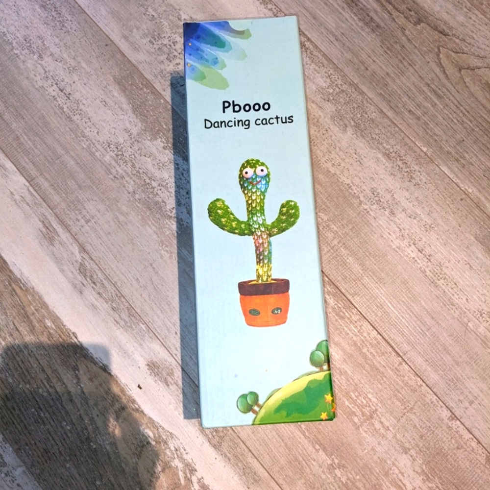 (Sold) Brand new in the box Dancing Cactus Toy